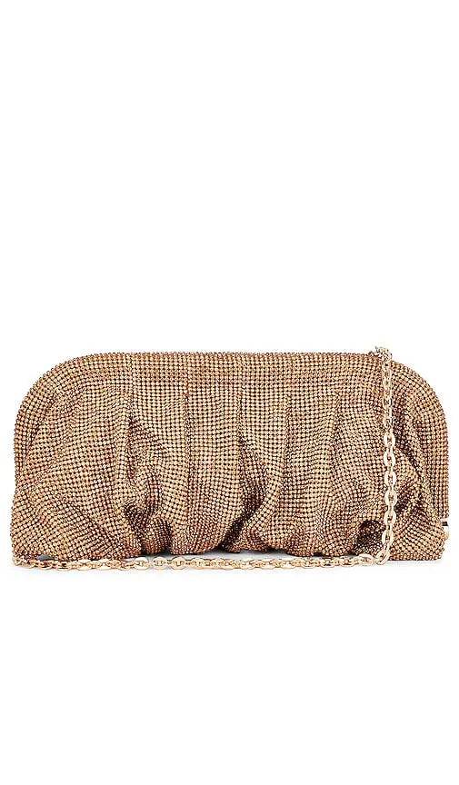 8 Other Reasons Rhinestone Clutch in Metallic Gold