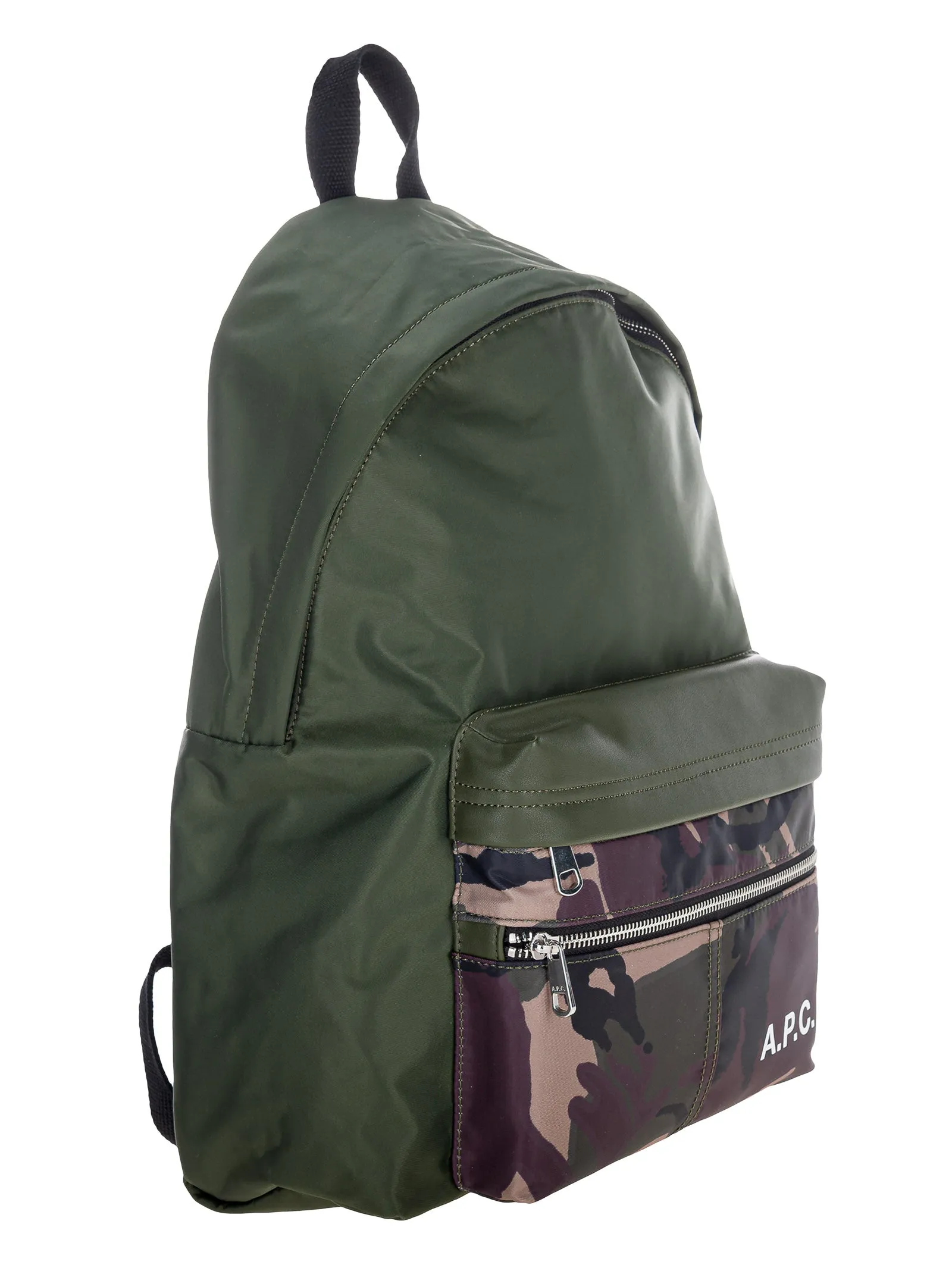 A.P.C Camden Camouflage Backpack