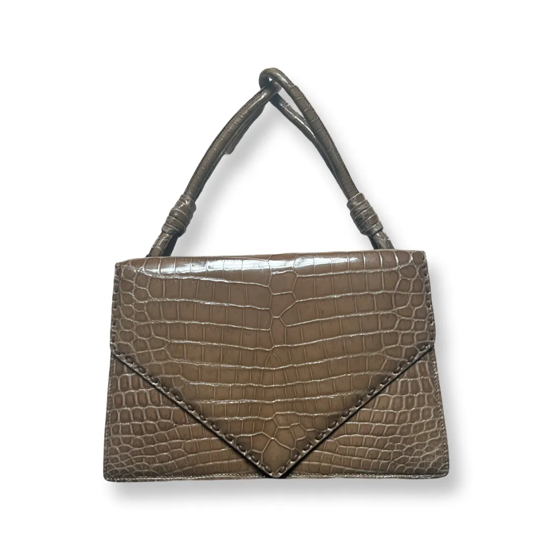 Bottega Veneta Croc Piano Bag