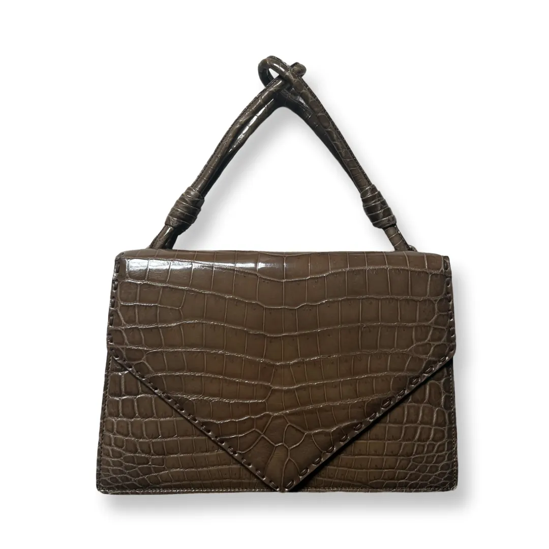 Bottega Veneta Croc Piano Bag
