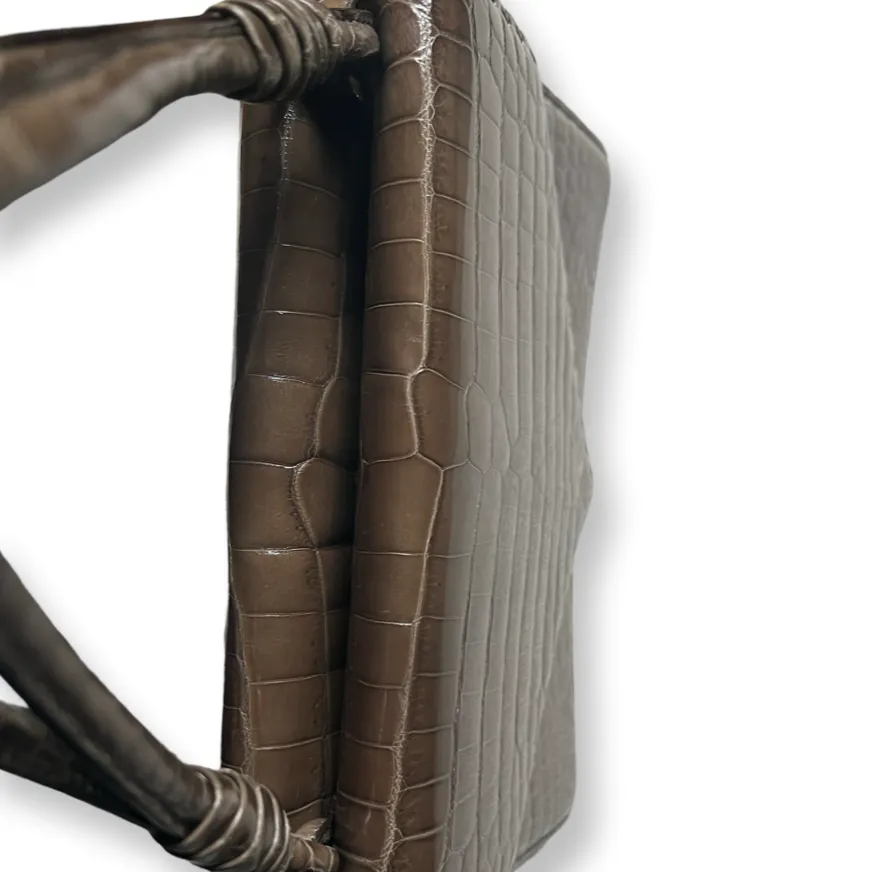 Bottega Veneta Croc Piano Bag