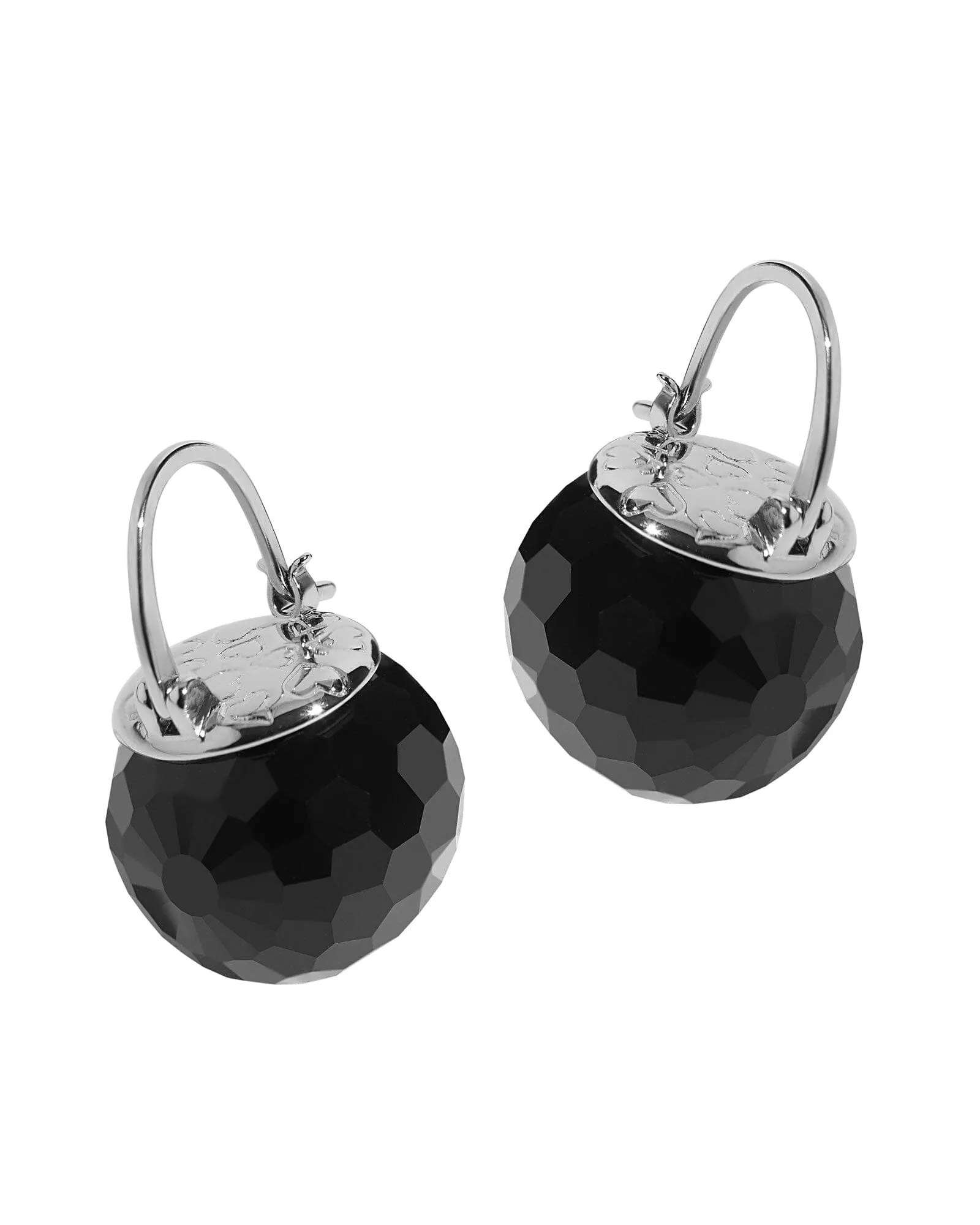 Elegant Austrian Crystal Earrings in Silver