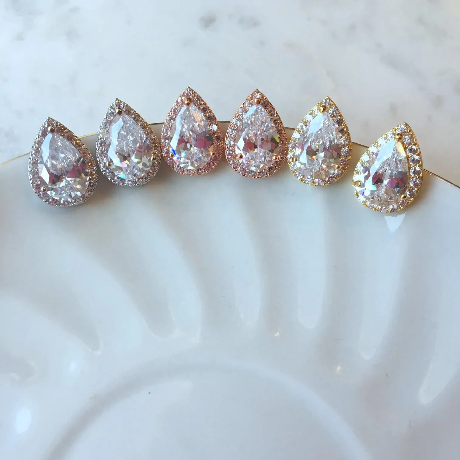 FLASH SALE - Crystal Stud Earrings