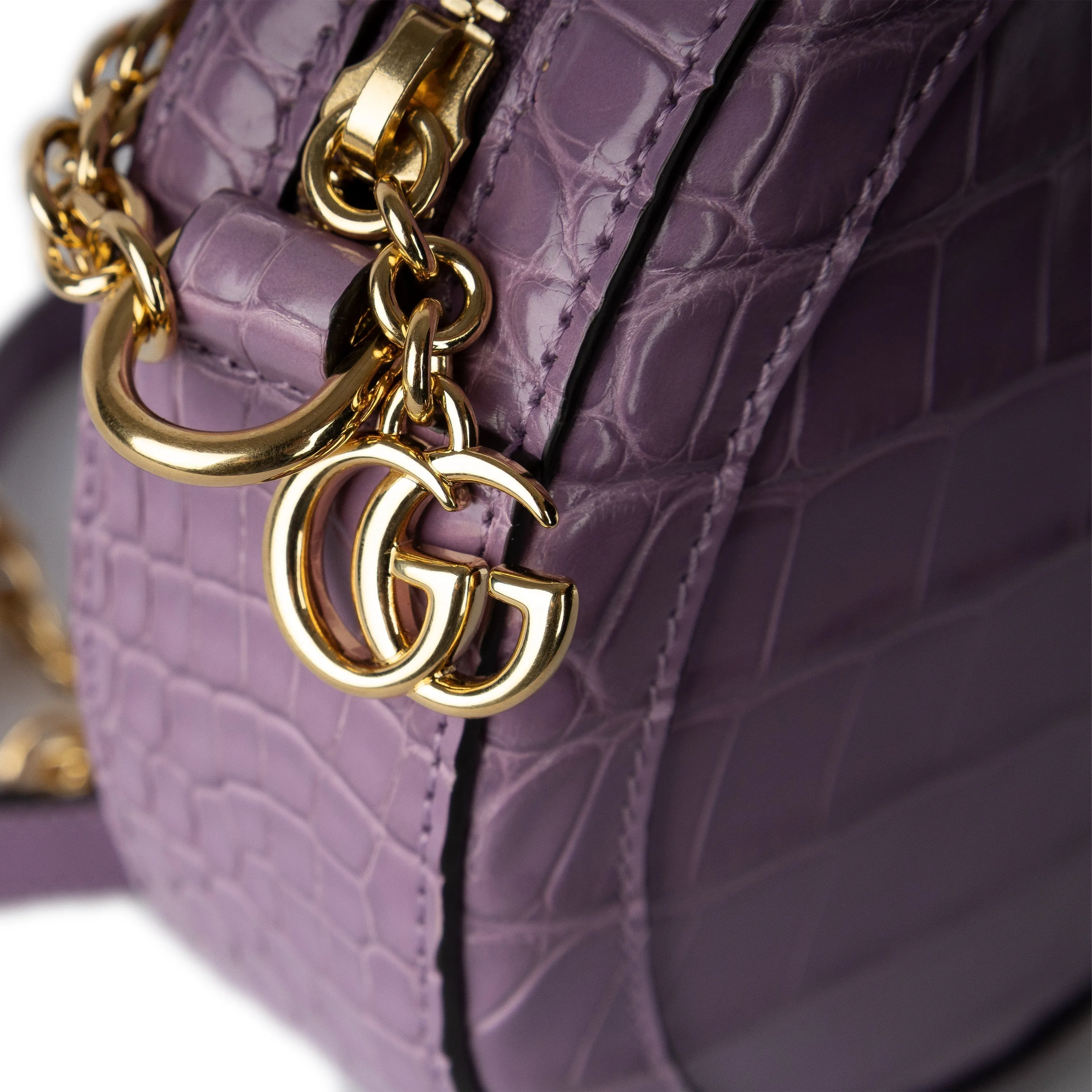 Gucci Exotic Leather Ophidia Crossbody Bag - '20s