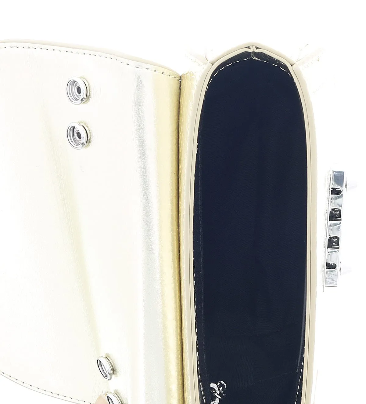 Roberto Cavalli  Class Linda 001 Light Gold Small Shoulder Bag