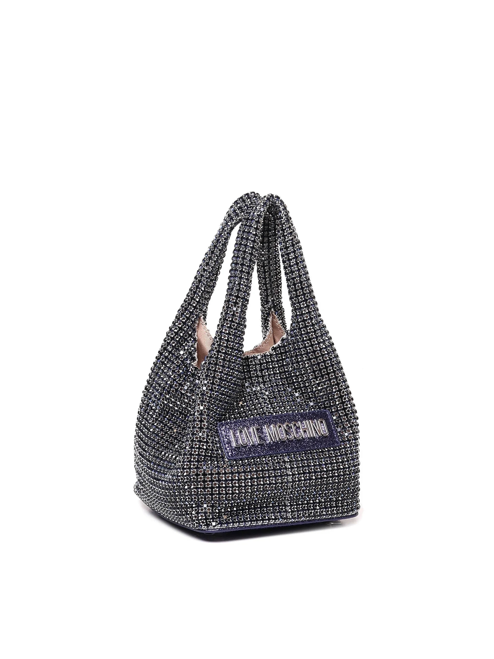 Stone Strass Mini Bag Midnight