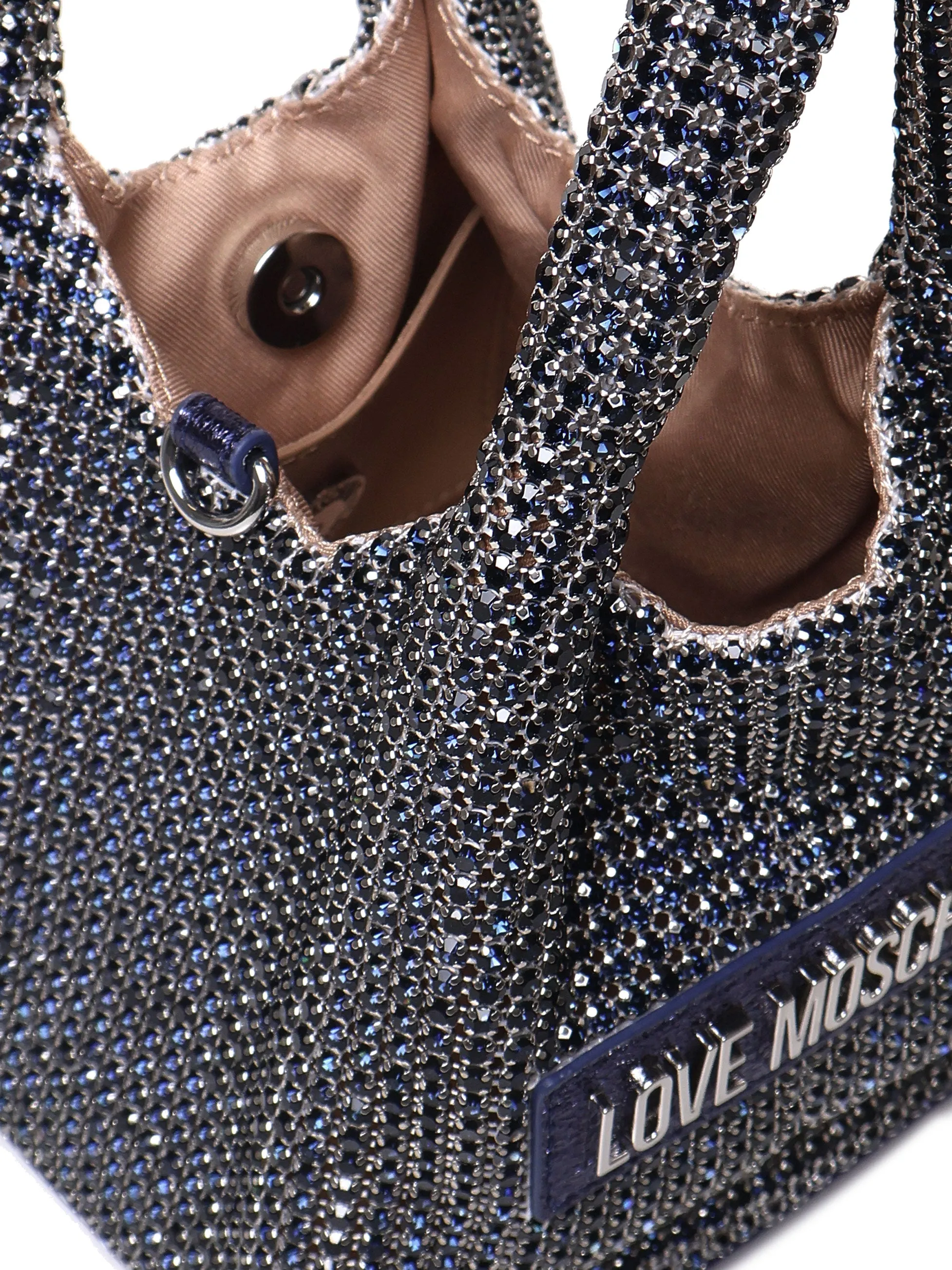 Stone Strass Mini Bag Midnight