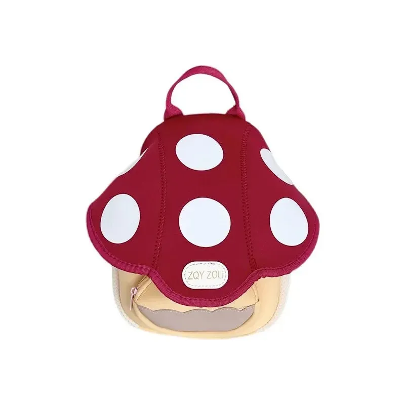 Uakiss Cute Small Backpacks for Women Mushroom New Fashion Casual Backpacks Advanced Designer Harajuku Exquisite Kawaii Female Bag