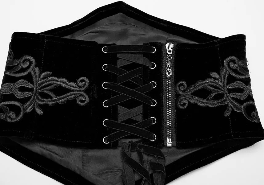 Victoria Corset [Black] | WAIST BELT*