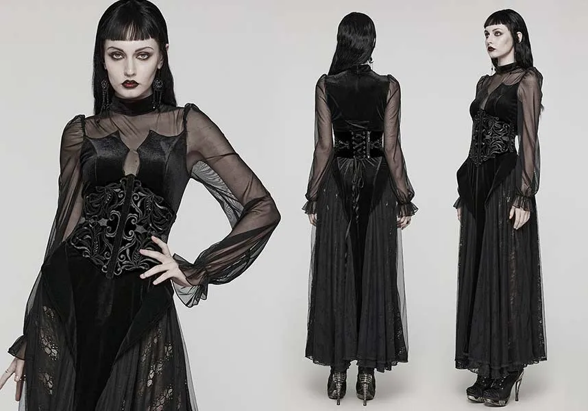 Victoria Corset [Black] | WAIST BELT*