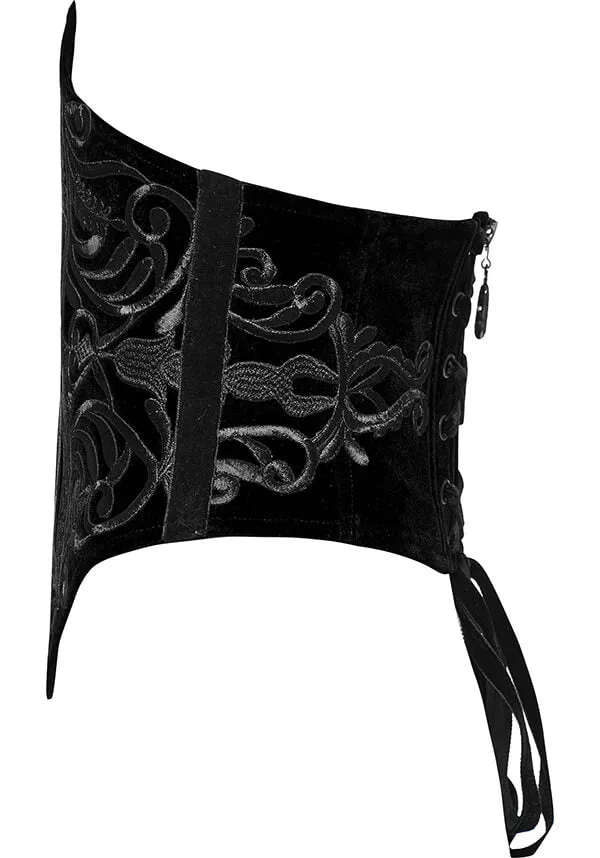 Victoria Corset [Black] | WAIST BELT*