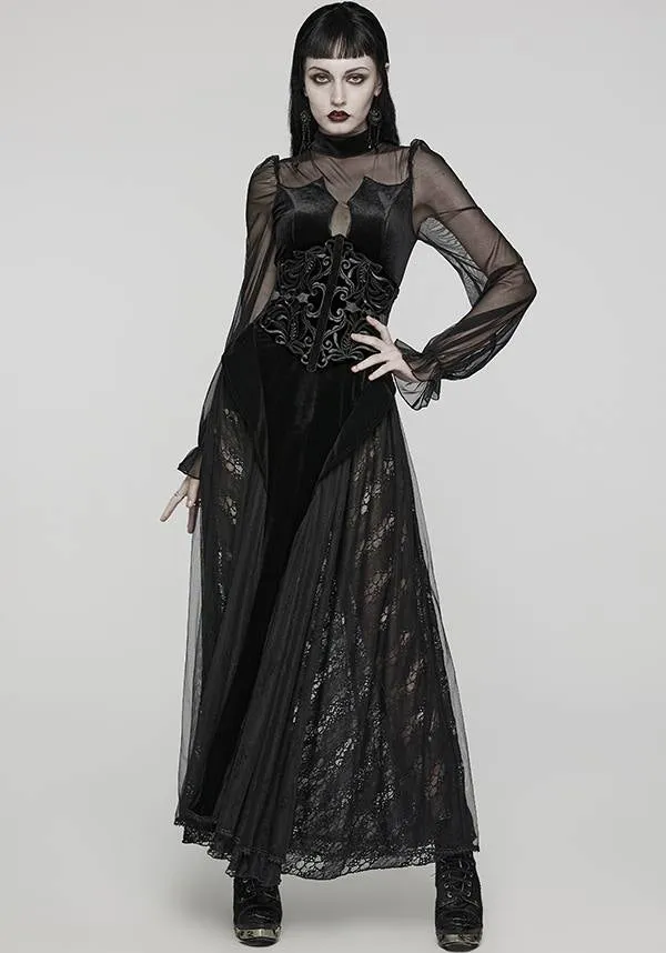Victoria Corset [Black] | WAIST BELT*