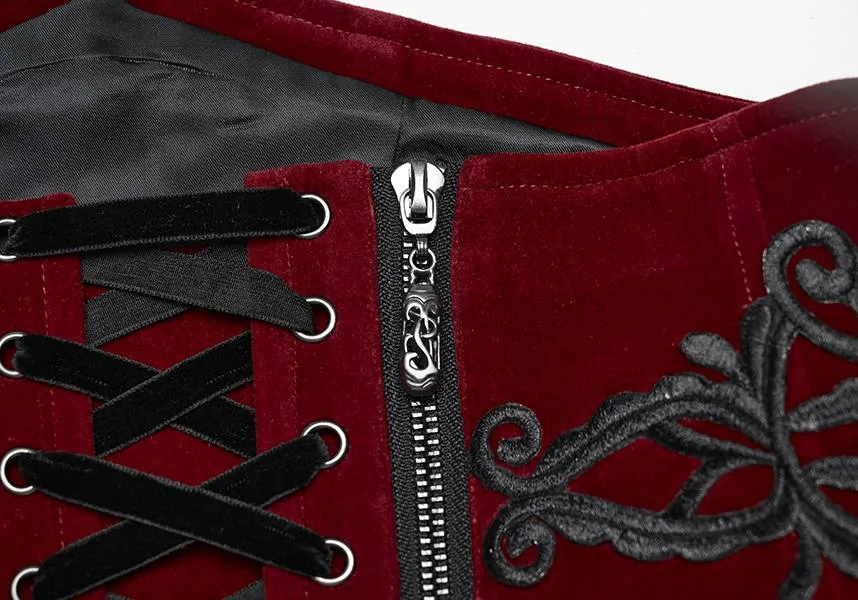 Victoria Corset [Red/Black] | WAIST BELT*